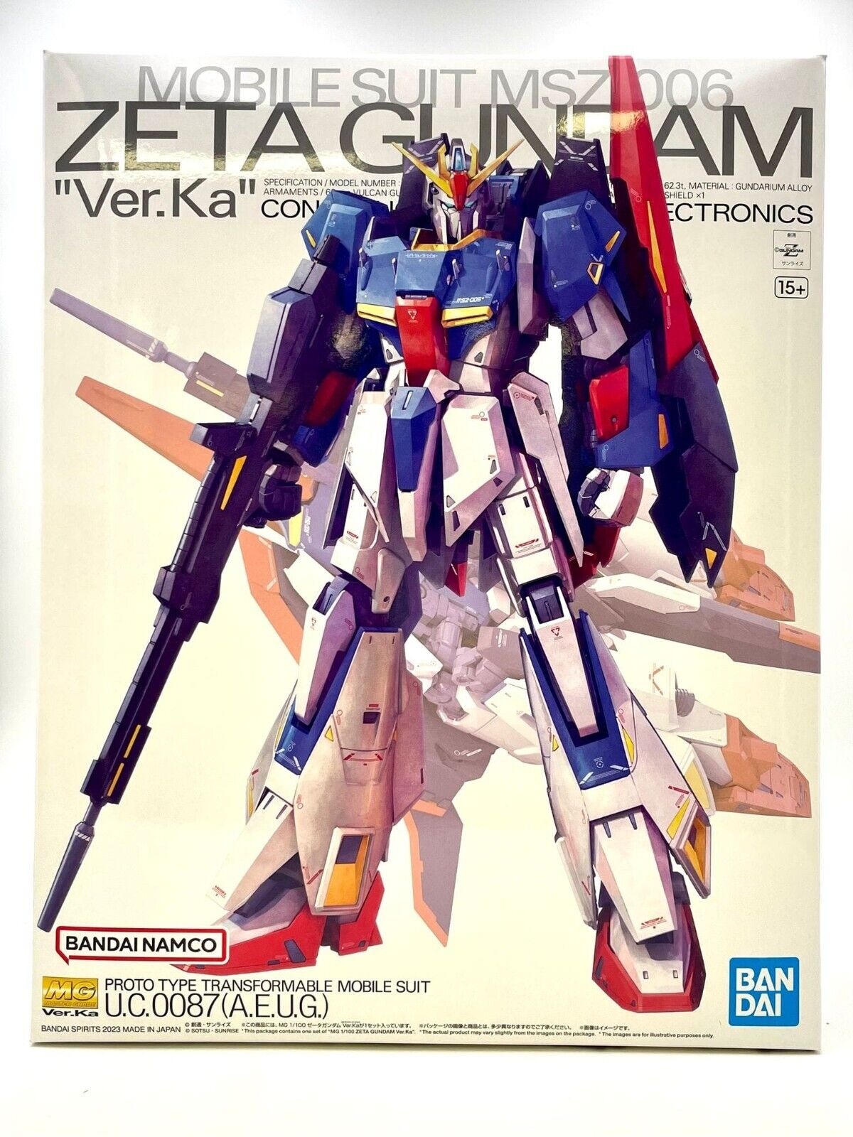 MG 1/100 ZETA GUNDAM Ver.Ka